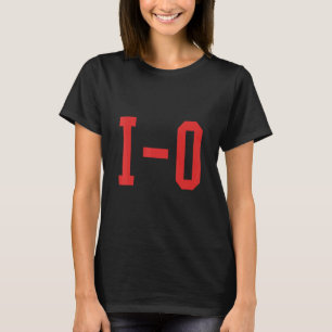 I O Couples Matching Ohio Sports Football  Fun T-Shirt
