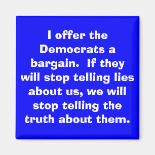 I offer the Democrats... magnet