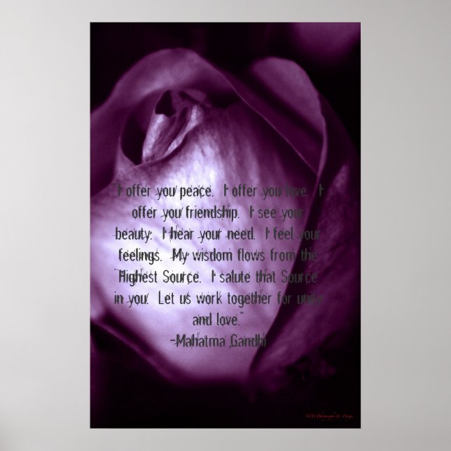 "I offer you peace...." Poster (Front)