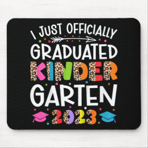 I Officially Graduated Kindergarten Graduation 202 Mouse Mat