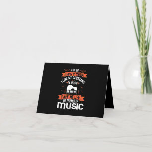 I Often Think In Music I Live My Daydream In Music Invitation