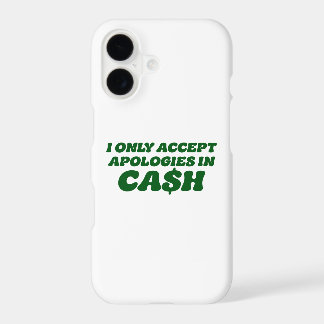 I Only Accept Apologies in Cash, Cool Sassy Cash