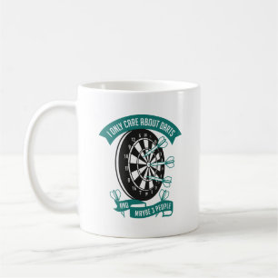 I Only Care About Darts Coffee Mug