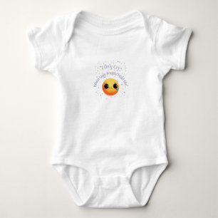 "I Only Cry When Ugly People Hold Me"  Baby Bodysuit