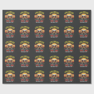 I Only Drink in Two Occasions Funny 4th of July  Wrapping Paper
