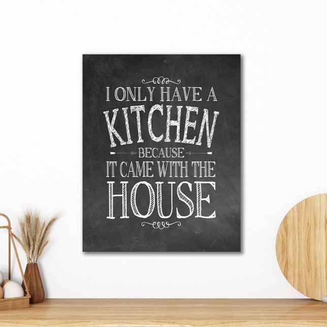 I only have a kitchen because it came with house canvas print (Creator Uploaded)