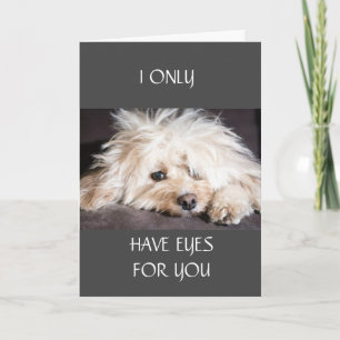 I ONLY HAVE "EYES FOR YOU" CARD