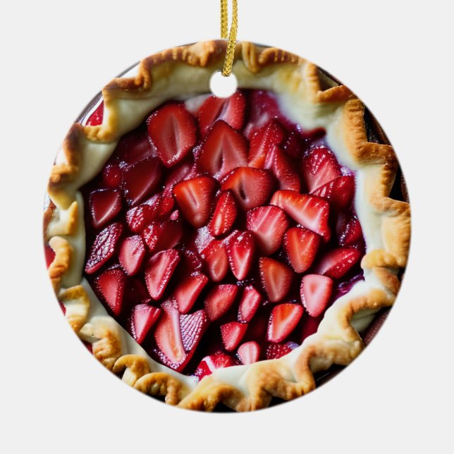 I Only Have Eyes for You  | Food Pun Humour Ceramic Tree Decoration (Front)