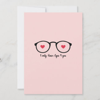 I only have eyes for you holiday card