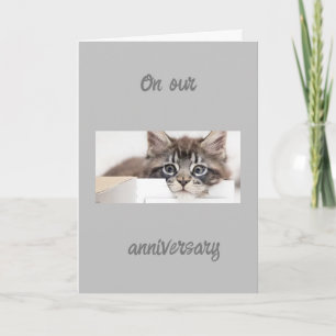 I ONLY HAVE EYS FOR "YOU" ALWAYS ANNIVERSARY CARD
