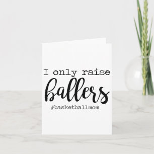 I Only Raise Llers Sketll Mum Mothers Day Card