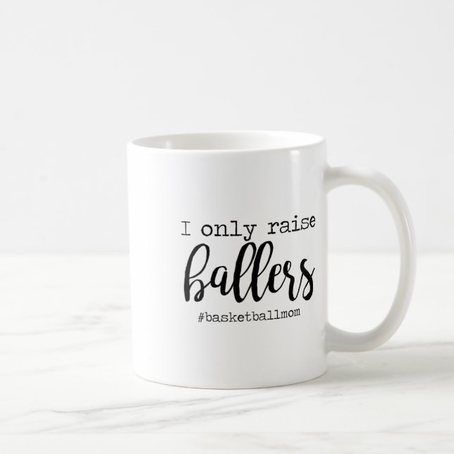 I Only Raise Llers Sketll Mum Mothers Day  Coffee Mug (Right)