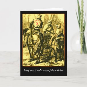 I only rescue fair maidens card
