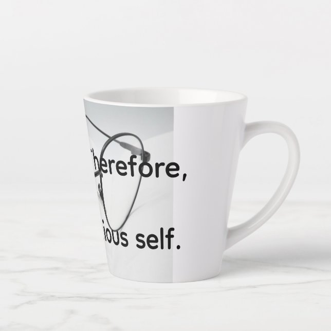 I overthink latte mug (Right)
