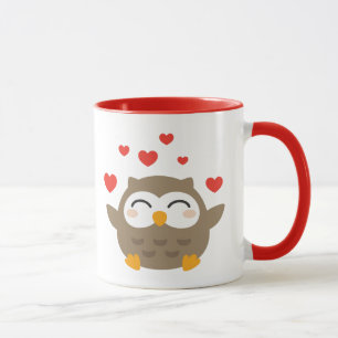 I Owl You Illustration Mug