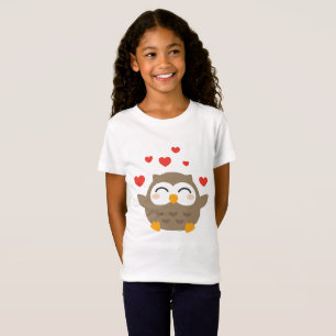 I Owl You Illustration T-Shirt