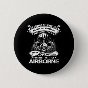 I Own-it Forever The Title Airborne Army Ranger Ve 6 Cm Round Badge