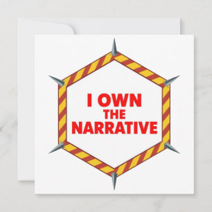 I Own The Narrative Invitation