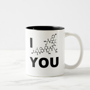 I (Oxytocin) You Two-Tone Coffee Mug
