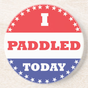I Paddled Today Coaster
