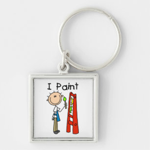 I Paint Key Ring