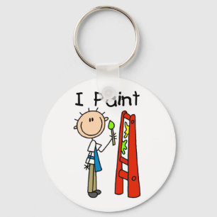 I Paint Key Ring