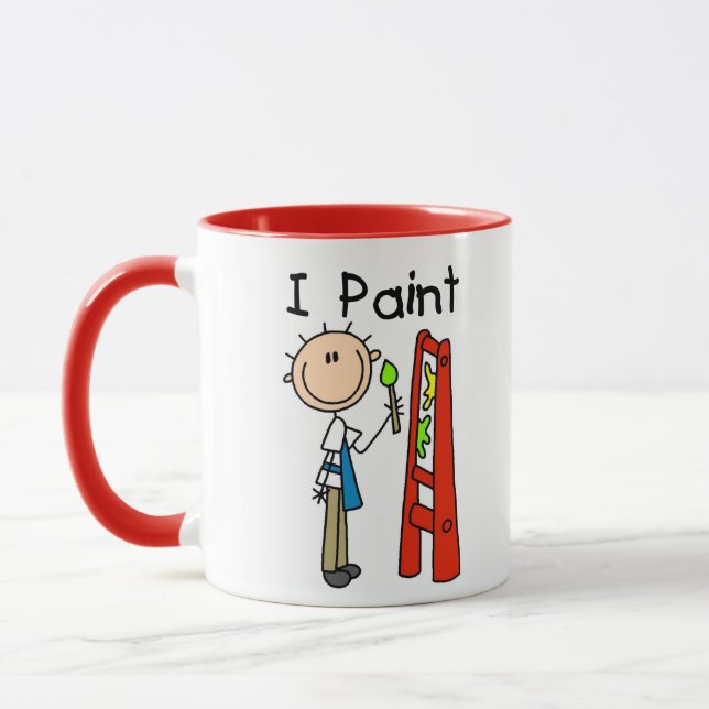 I Paint Mug (Left)