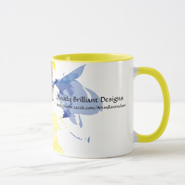 "I Paint Therefore I Am" Mug (Right)