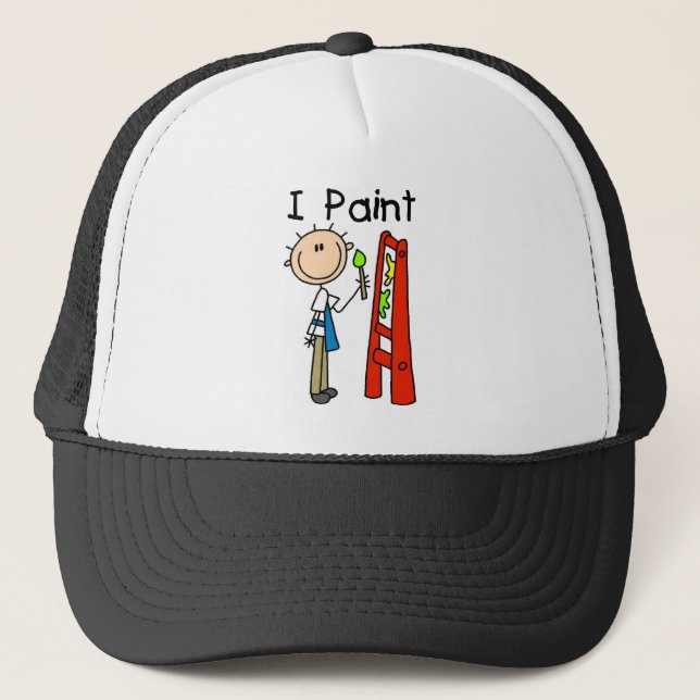 I Paint Trucker Hat (Front)