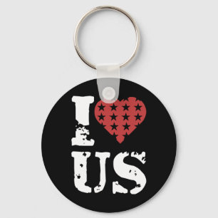 I Paused My Anime To Celebrate 4th Of July Funny 4 Key Ring