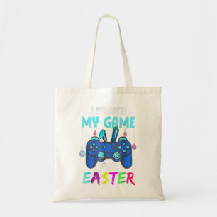 I Paused My Game For Easter Boy Gamer Video Contro Tote Bag