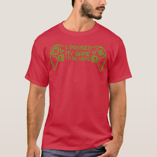 I paused my game Gaming Controller for Gamers fami T-Shirt