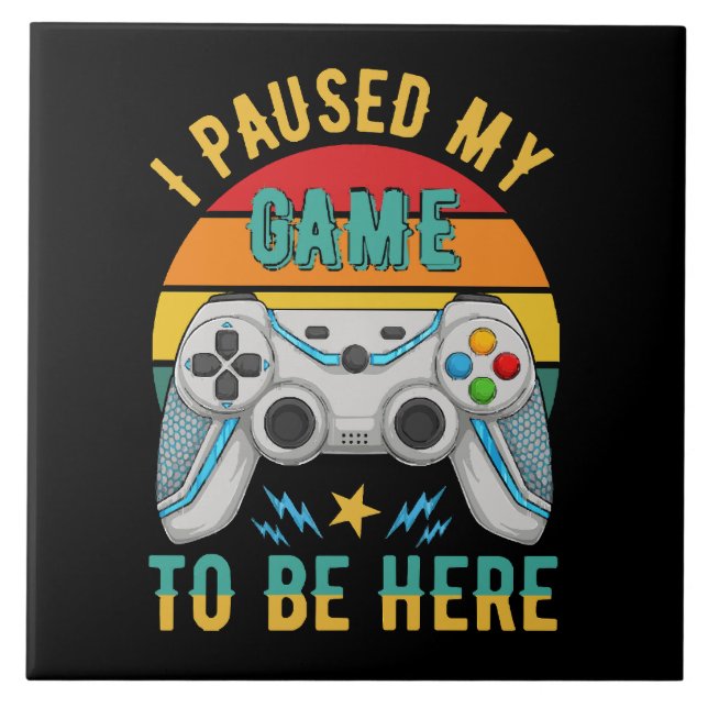 i paused my game tile (Front)