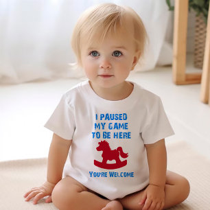 I Paused My Game To Be Here (Junior) T-Shirt