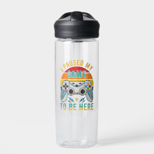 i paused my game water bottle
