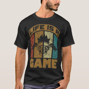 I Paused This Game To Be Here You re Welcome Retro T-Shirt