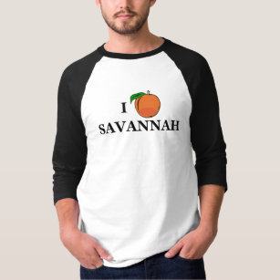 I Peach Savannah Jersey T-Shirt