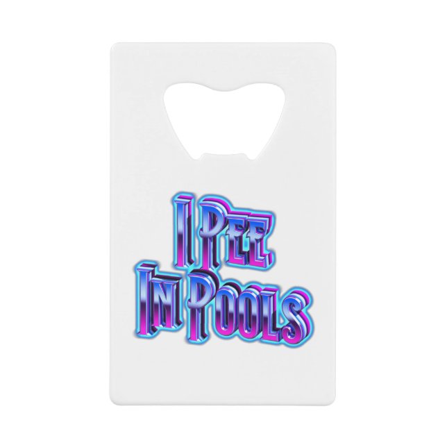 I Pee In Pools (Front)