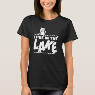 I Pee In The Lake Family Camping Fishing Adventure T-Shirt