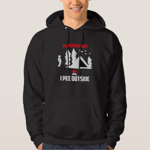 I Pee Outside Camping 1 Hoodie