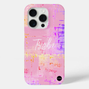 I Phone Case Pale Pink Mix Distressed HAMbyWG