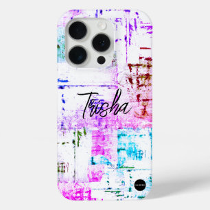 I Phone Case White Mix Distressed HAMbyWG