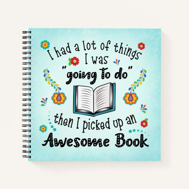 I Picked Up An Awesome Book (Front)