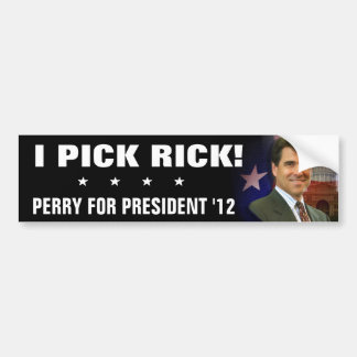 I PICKK RICK BUMPER STICKER