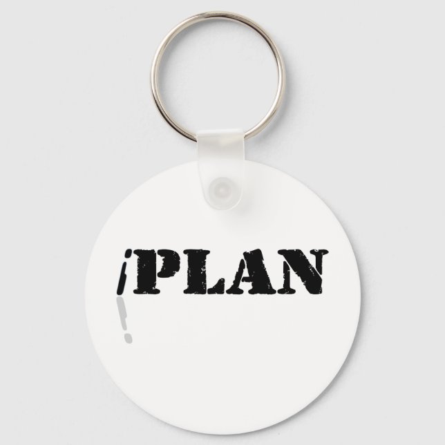 I Plan Key Ring (Front)