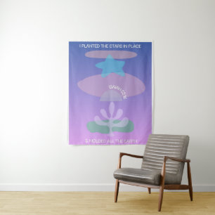 I Planted the Stars in Place Tapestry