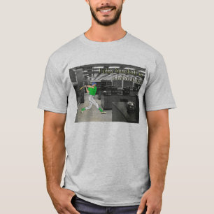 I Play Baseball in a Laboratory T-Shirt