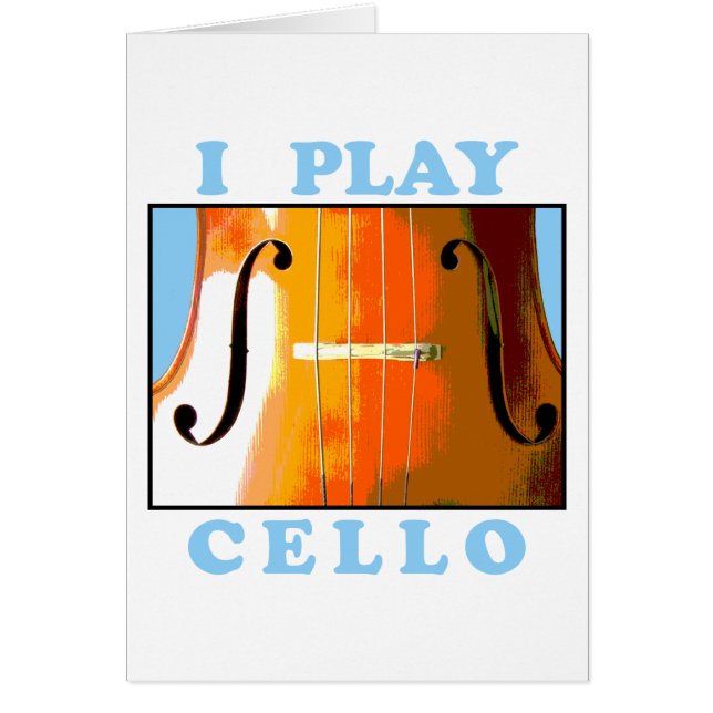 I Play Cello (Front)