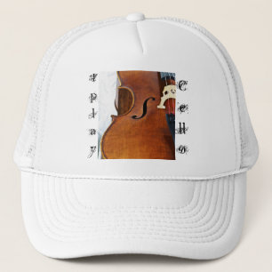 I play cello trucker hat