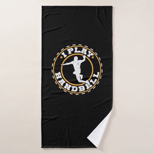 I play handball bath towel (Bath Towel)